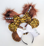 Chewbacca Inspired Minnie Ears