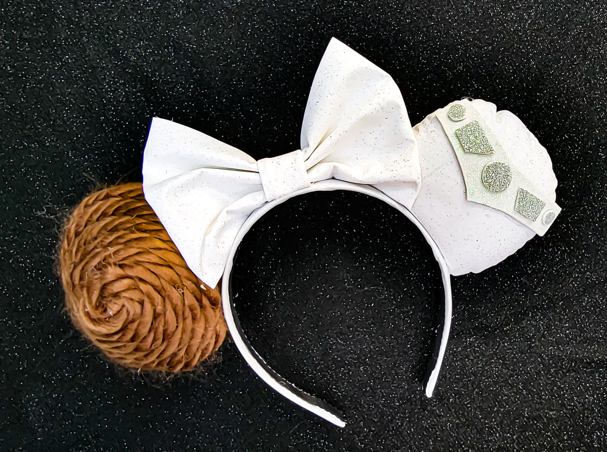 Disney 2019 limited release Star Wars Princess Leia mouse ears 3D Star Wars Princess Leia Rebels Inspired Mouse Ears - Etsy main image 3