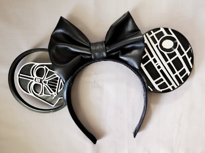 Darth Vader Inspired 3D Minnie Ears