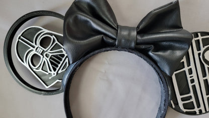 Darth Vader Inspired 3D Minnie Ears