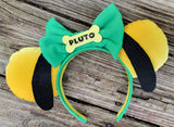 Pluto Inspired Minnie Ears