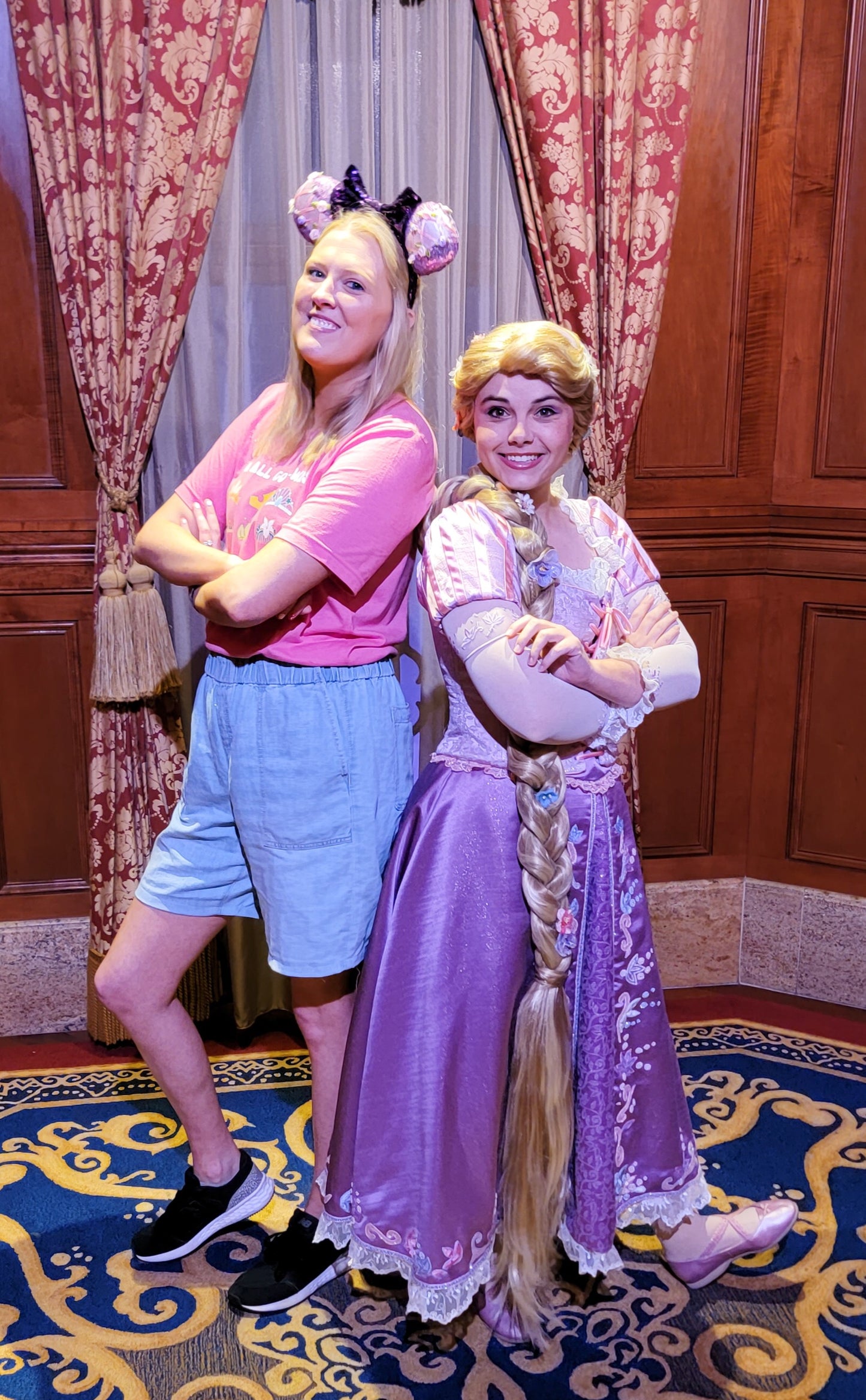 Rapunzel Inspired Minnie Ears