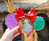 Ariel Inspired Minnie Ears