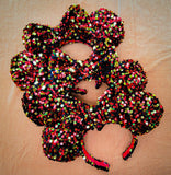 Merry & Bright Sequin Inspired Minnie Ears