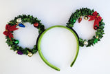 Oh Christmas Wreath Minnie Ears