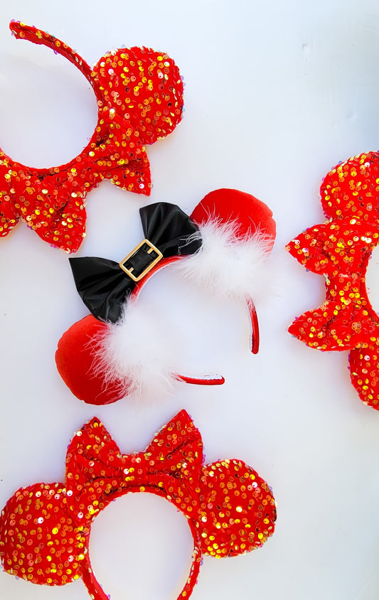 Santa Baby Minnie Ears