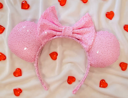 I Heart You Sequin Minnie Ears