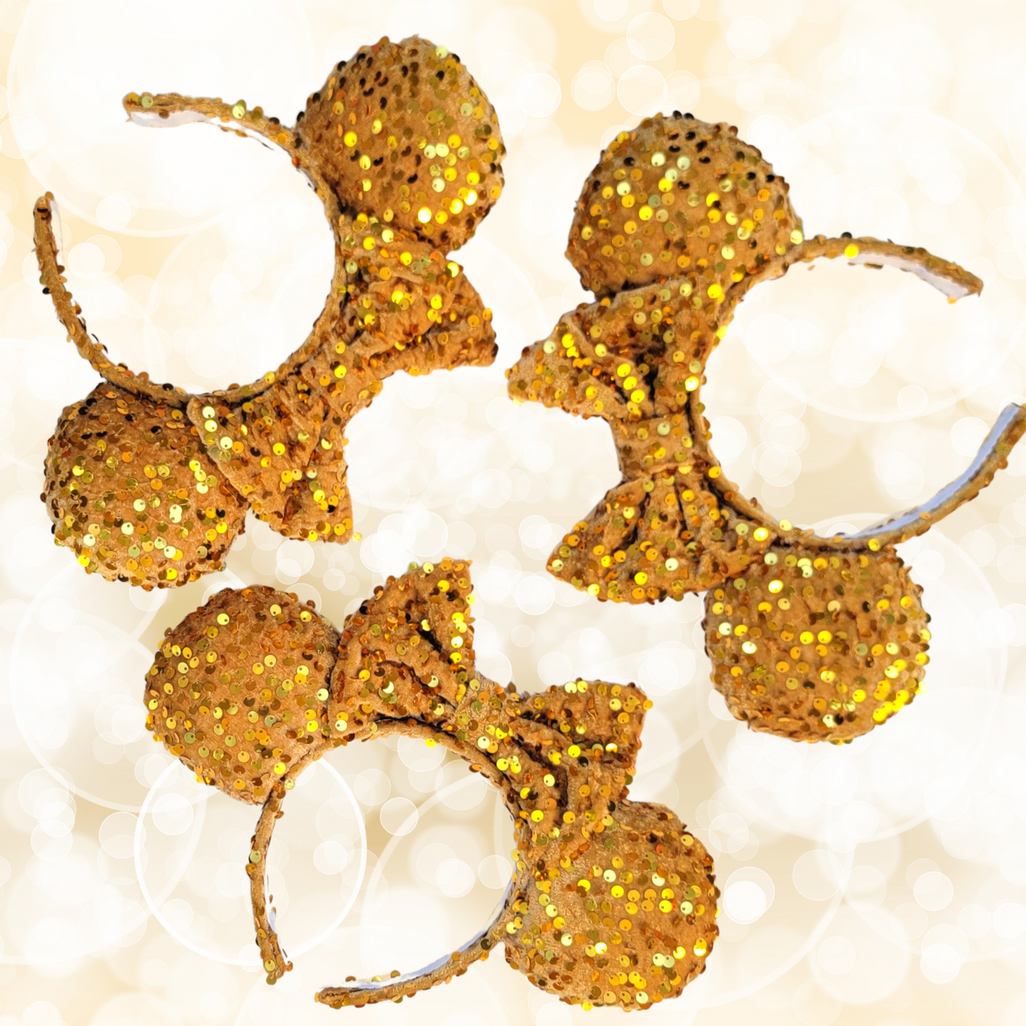 You're So Golden Sequin Inspired Minnie Ears