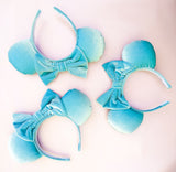 So This is Love...Blue Velvet Minnie Ears