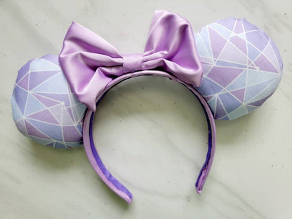 Purple Wall Inspired Minnie Ears