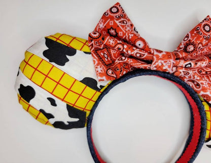 Woody Inspired Minnie Ears