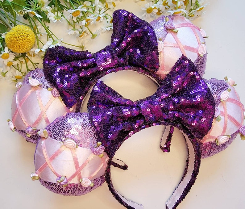 Rapunzel Inspired Minnie Ears