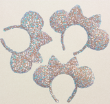 Sugar and Spice Cream Sequin Inspired Minnie Ears